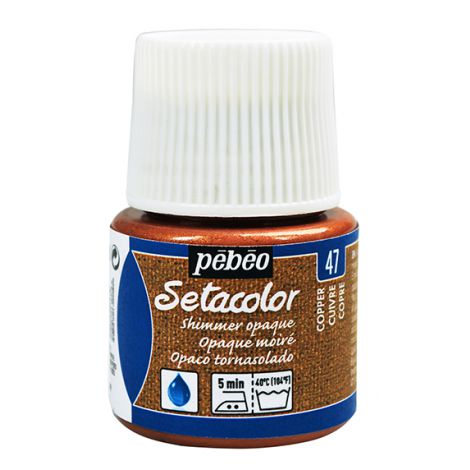 Farba do tkanin Pebeo Setacolor 45ml, Miedziana/47 Copper